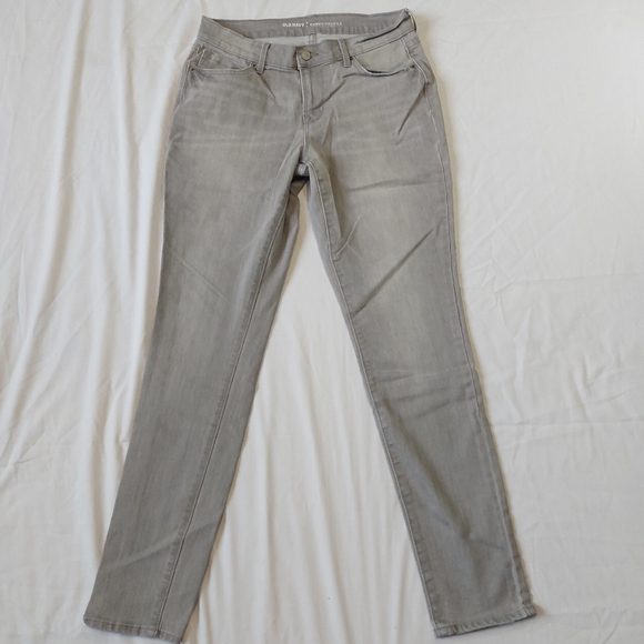 NWOT Old Navy "Curvy" Womens Denim Jeans in light gray, Size 6R - Picture 6 of 10